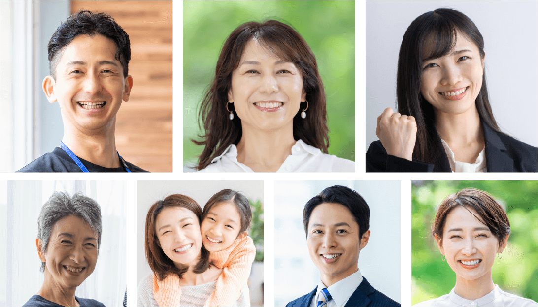 一発合格者の顔写真