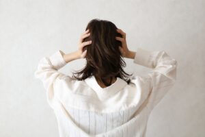 できなくて悩む女性